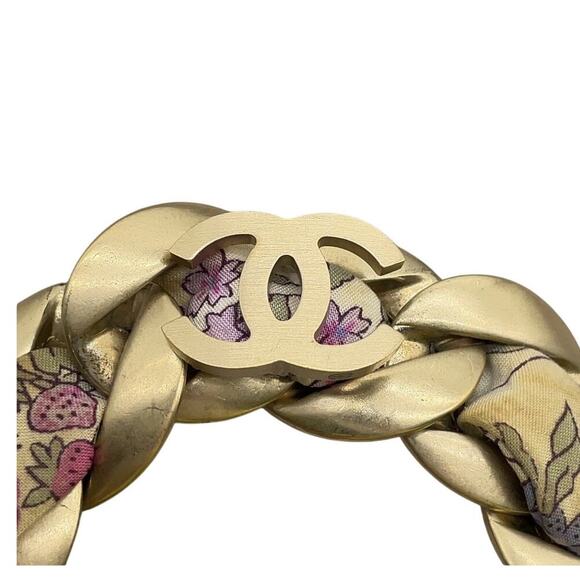 Chanel Coco Mark Amikomi Flower GD 00P Bracelet Box W/Box - Picture 8 of 14